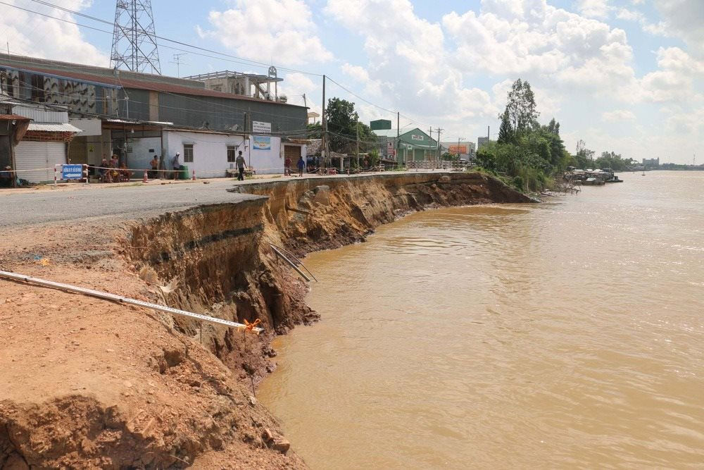 Ứng phó với tình trạng sụt lún đất ở Đồng bằng sông Cửu Long